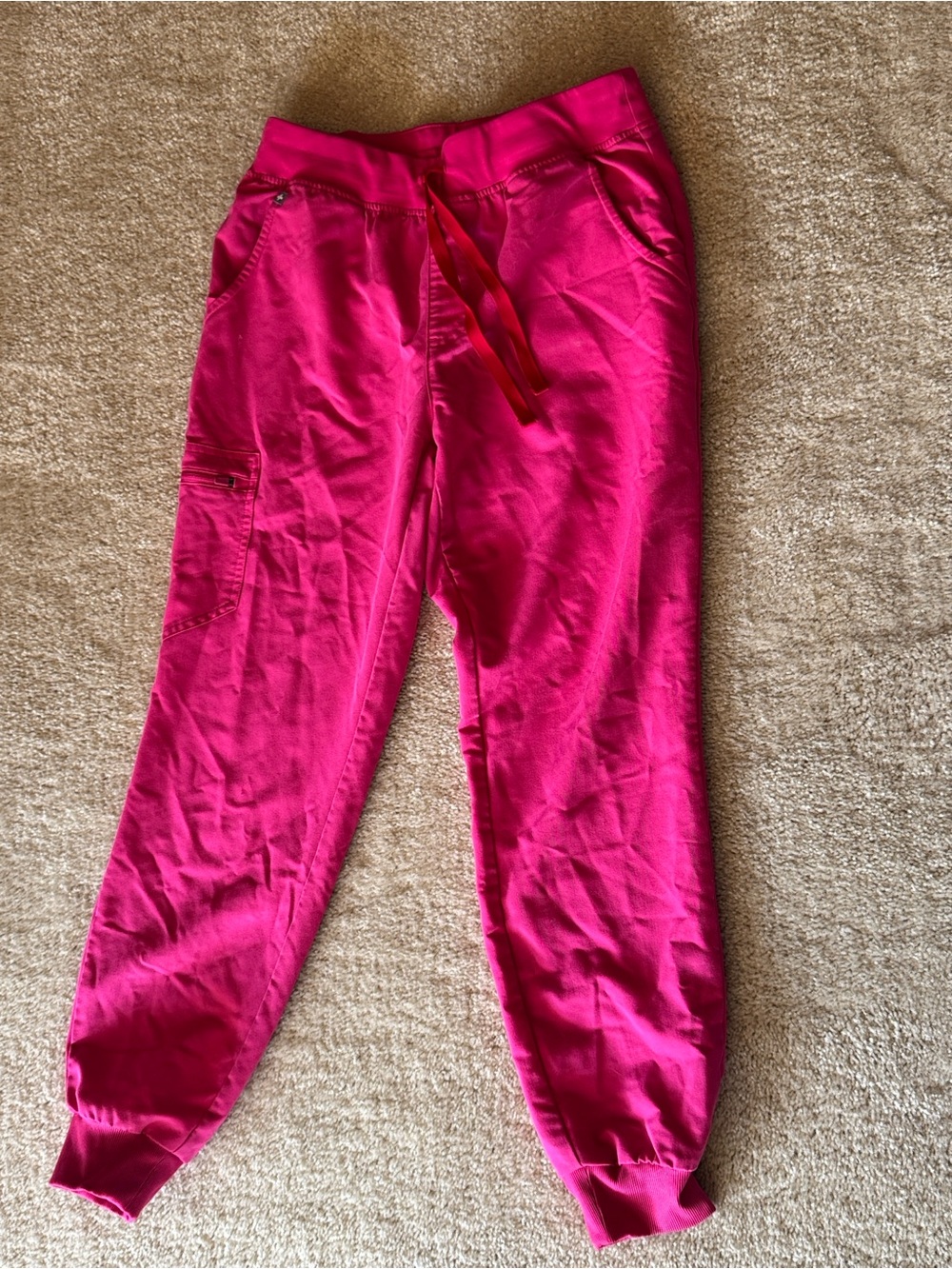 Figs shocking Pink Jogger